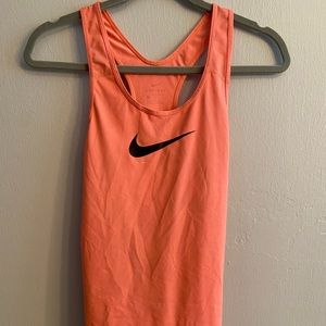 Pink Nike tank top